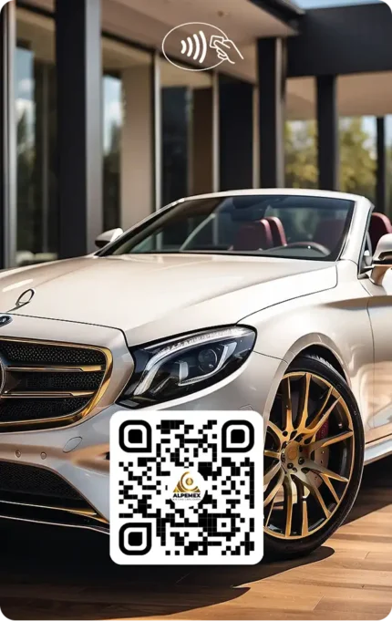 White Mercedes
